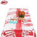 Blood Handprint Peva Toalha de Tablecloth para Halloween